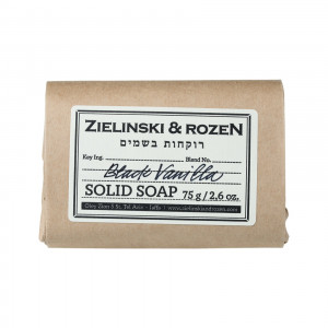 Zielinski & Rozen Твердое мыло с ароматом Черная ваниль, 75 гр
