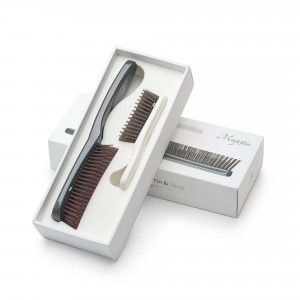 Majestic Scalp Brush Набор японских расчесок для волос Комбо Инь Янь
