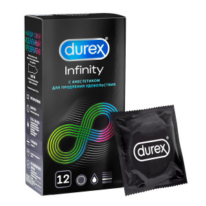 Durex Infinity Презервативы, 12 шт