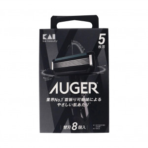 KAI Auger Сменные кассеты для бритвенного станка, 8 шт