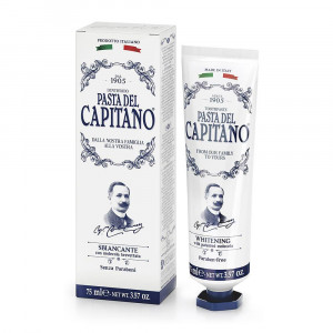 Pasta Del Capitano Whitening Toothpaste - Зубная паста Отбеливающая, 75 мл