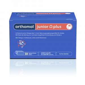 Orthomol Junior Omega plus Джуниор Омега плюс, конфеты, 30 дней