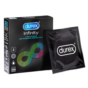 Durex Infinity Презервативы, 3 шт